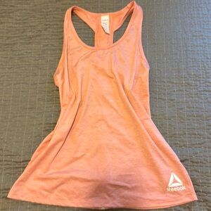 Reebok pink woman’s athletic tank
